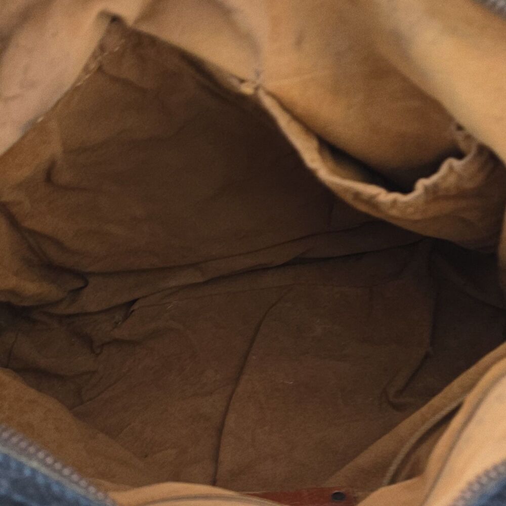 Patricia Nash Black Gold Embossed Floral Tote Bag Metal Hardware Medium - Picture 16 of 16